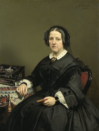 Wilhelmina Margaretha van den Bosch (1807-74). Gerard Johan Lost van Themaat