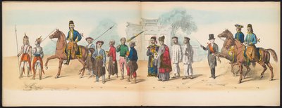 Delft Öğrencilerinin Maskeli Balosu, 1857 (levha 8) Delft öğrenci birliğinin üyeleri tarafından 5 Mayıs 1857