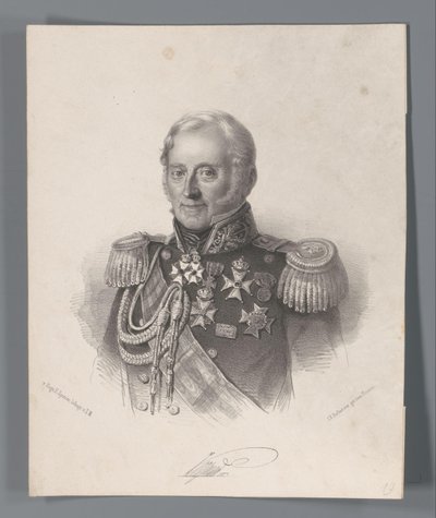 Jan Coenraad Koopman'ın Portresi by Johan Hendrik Hoffmeister