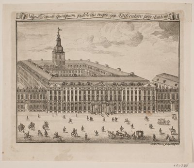 Christiansborg Kalesi by Johan Herman Thiele