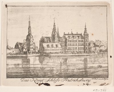 Frederiksborg Kalesi by Johan Herman Thiele