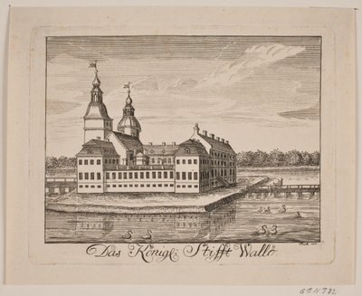 Vallø Kalesi by Johan Herman Thiele