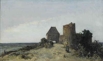 Rosemont kalesinin kalıntıları by Johan Jongkind