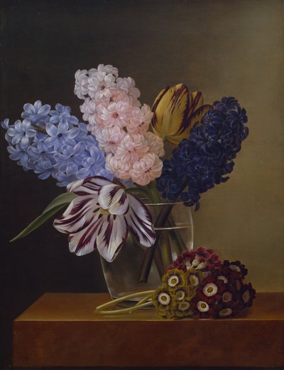 Laleler, Sümbüller ve Menekşeler by Johan Laurents Jensen