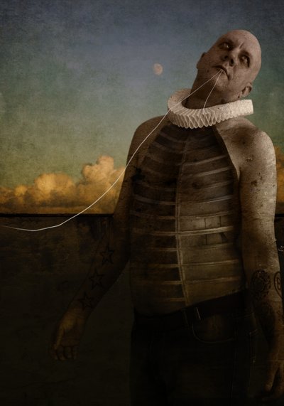 Erkek olmak zor, 2014 (fotoğraf sanatı dijital sanat) by Johan Lilja