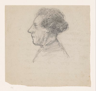 Bilinmeyen portresi by Johan Michaël Schmidt Crans