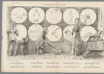 1875 yılı için seyirci dolabı (nesne üzerindeki başlık) by Johan Michaël Schmidt Crans