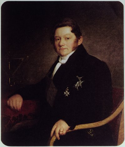 Jons Jakob Berzelius (1779-1848) 1843 by Johan Olaf Sodermark