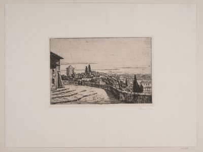 Janiculum höyüğünden Roma'nın görünümü by Johan Rohde