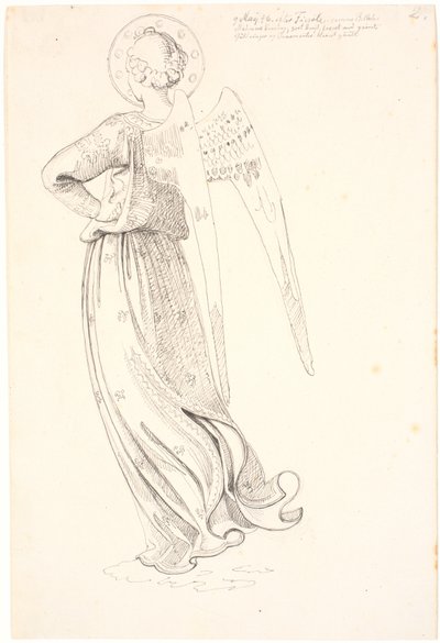Arkadan görülen melek - Angelico