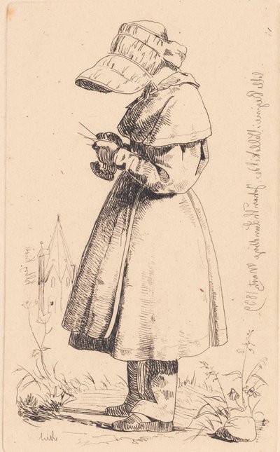 Vallekilde Küçük Regine by Johan Thomas Lundbye