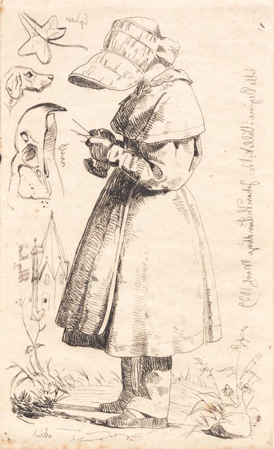 Vallekilde Küçük Regine by Johan Thomas Lundbye