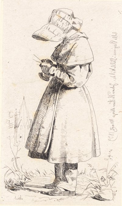 Vallekilde Küçük Regine by Johan Thomas Lundbye