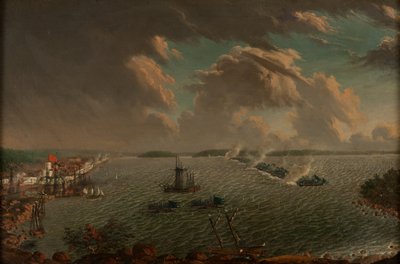 Mayıs 1790, 1791 Fredrikshamn Savaşı. by Johan Tietrich Schoultz