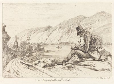 Peyzaj Ressamı Turda by Johann Adam Klein