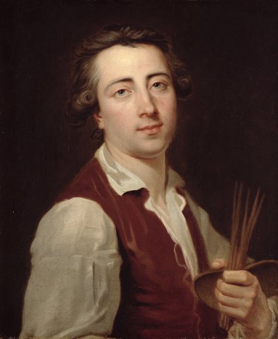 Otoportre, c.1775-80 by Johann August Nahl the Younger