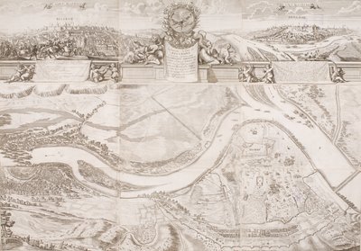 Kale ve Belgrad şehri by Johann Baptist Gumpp