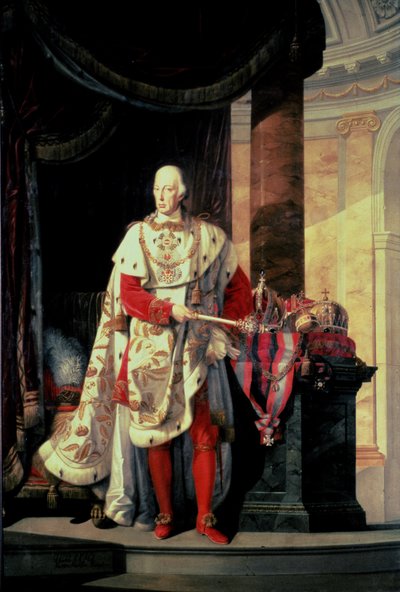 Emperor Francis I of Austria, 19th century  by Johann Baptist Hoechle