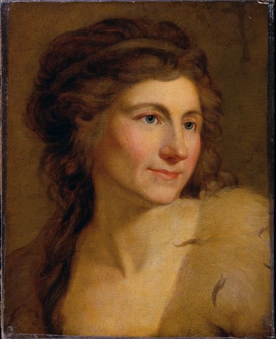 kadın portresi by Johann Baptist Lampi d. Ä.