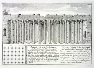 Hipodromun Altındaki Sarnıç, Konstantinopolis, Türkiye, 