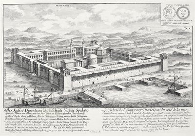 Diocletianus Sarayı (245-313), Split, Yugoslavya, 