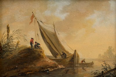 deniz manzarası by Johann Christian Brand