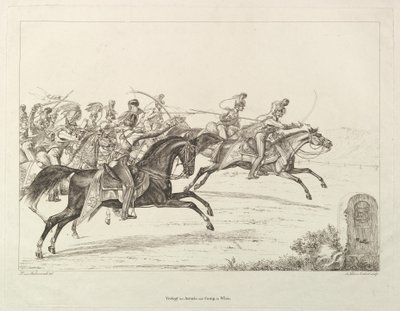 Avusturya Mızraklıları, 19. yüzyılın başlarında. by Johann Christian Erhard