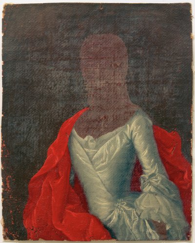 Bir bayanın kostüm çalışması by Johann Christian Fiedler