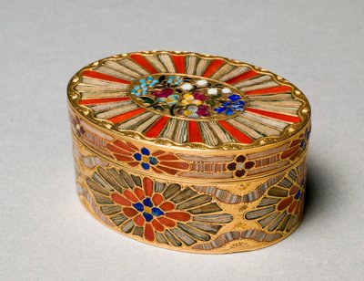 Enfiye Kutusu, c.1780-1790 by Johann Christian Neuber