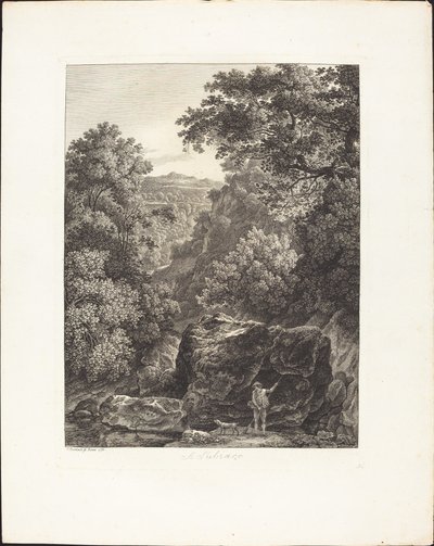 Bir Subiaco by Johann Christian Reinhart