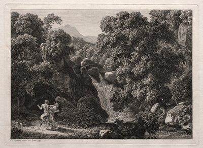 Kahramanca Manzara: Satyr ve Peri by Johann Christian Reinhart