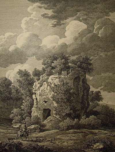 J C Reinhart Mezar Falerium 1796 by Johann Christian Reinhart