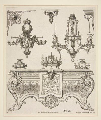 Süs Tasarımları Sayfası by Johann Christoph Hafner