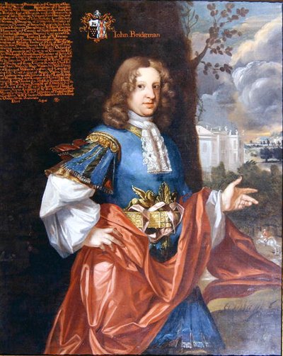 John Bridgeman (d.1638), Prinknash (tuval üzerine yağlı boya) by Johann Closterman