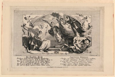bir meleğin selamı by Johann Evangelist Holzer
