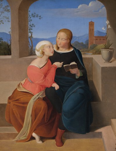 ibadet saati by Johann Evangelist Scheffer von Leonhardshoff
