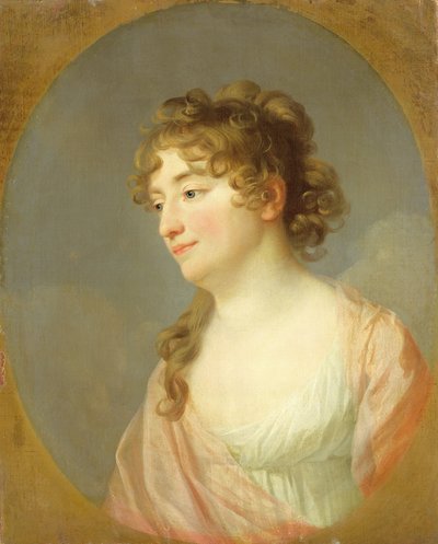 Savaş danışmanı Wilhelmine Schmidt, c.1800 by Johann Friedrich August Tischbein