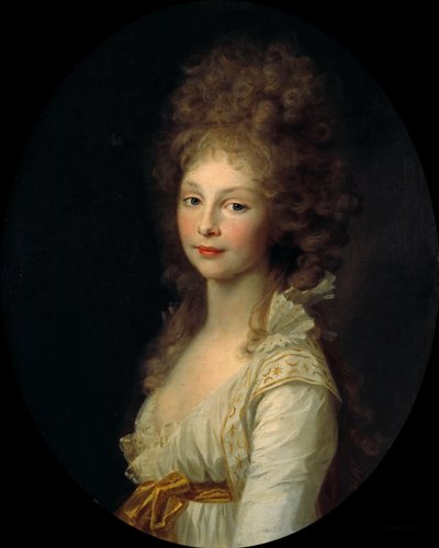 Prusya Prensesi Frederica Charlotte 1767-1820, 1797-1798. by Johann Friedrich August Tischbein
