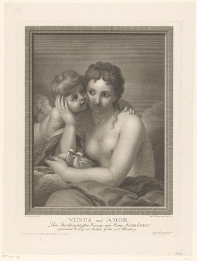 Aşık Venüs by Johann Friedrich Bause