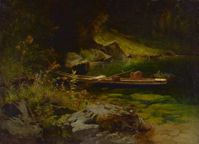 Koenigssee'den çalışma by Johann Friedrich Hennings
