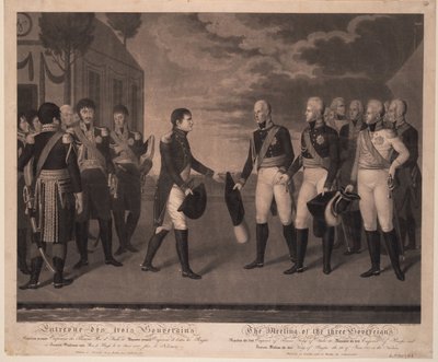 Üç Hükümdarın Tilsit Toplantısı Temmuz 1807, 1808 by Johann Friedrich Jügel
