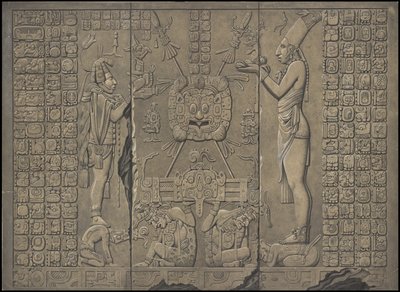 Waldeck'in Orta Amerika'ya ait orijinal sanat eserlerinden oluşan bir koleksiyon, Kutu 20/22 by Johann Friedrich Maximilian von Waldeck