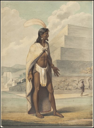 Waldeck'in Orta Amerika'ya ait orijinal sanat eserlerinden oluşan bir koleksiyon, Kutu 3/22 by Johann Friedrich Maximilian von Waldeck