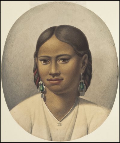 Waldeck'in orijinal Mezoamerika sanat eserlerinden oluşan bir koleksiyon, Kutu 4/22 by Johann Friedrich Maximilian von Waldeck