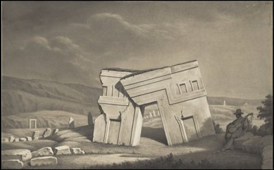 Waldeck'in Orta Amerika'ya ait orijinal sanat eserlerinden oluşan bir koleksiyon, Kutu 6/22 by Johann Friedrich Maximilian von Waldeck