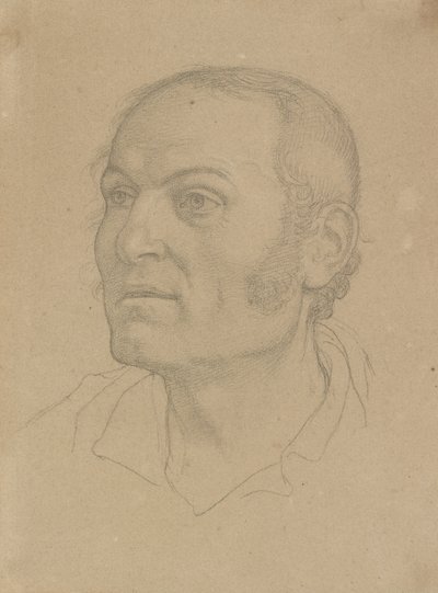 Bir Adamın Başı by Johann Friedrich Overbeck