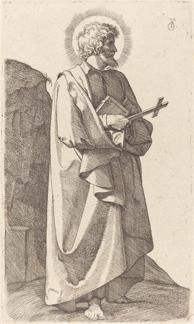 Aziz Philip Neri by Johann Friedrich Overbeck