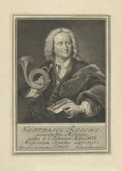 Trompetçi ve besteci Gottfried Reiche