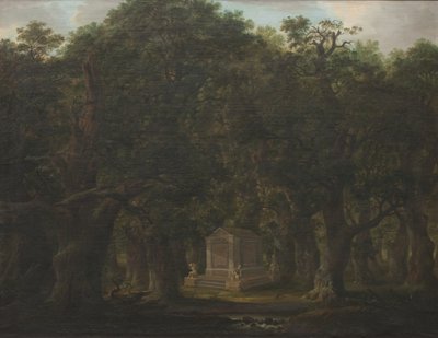Meşe Ağacında Anıt by Johann Friedrich Weitsch