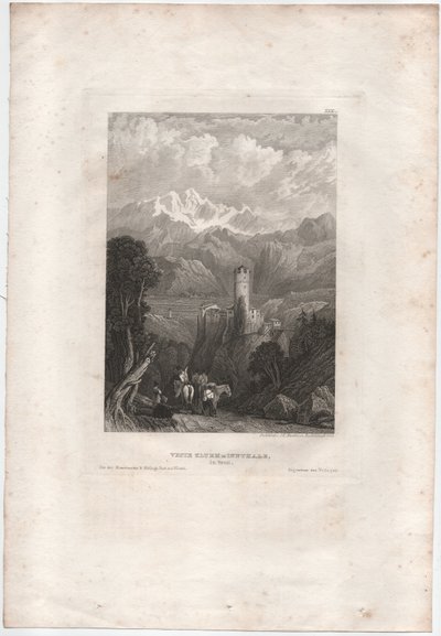 Klumm im Innthale Kalesi by Johann Georg Martini